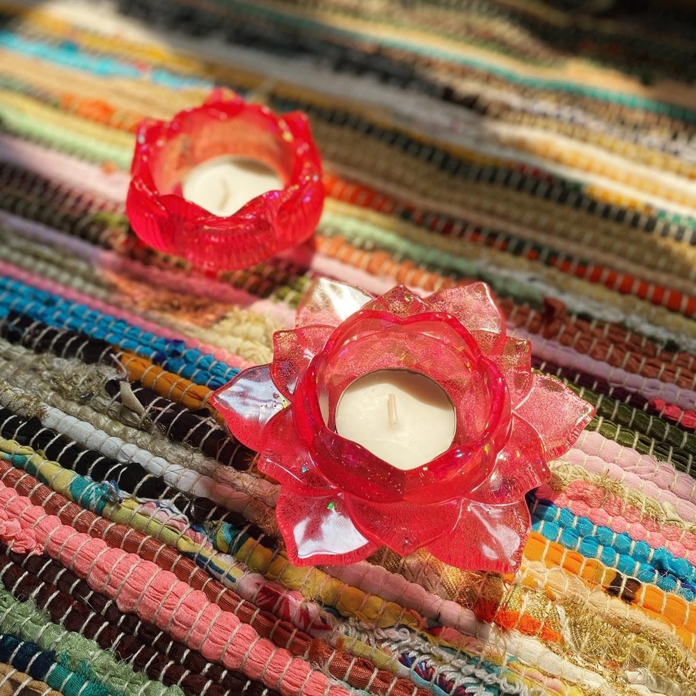 Flower Candle Holder